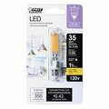 Cling 35 watt Equivalence 3.5 watt 350 Lumen T4 LED Bulb, Warm White CL3324571